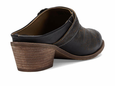 L'Artiste by Spring Step Women's Zoozi Mule, Black, 7.5-8