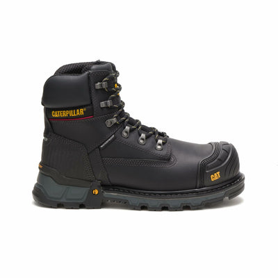 Cat Footwear Men's Excavatorxl 6" Wp Ct Construction Boot, Dark Brown, 7 Wide
