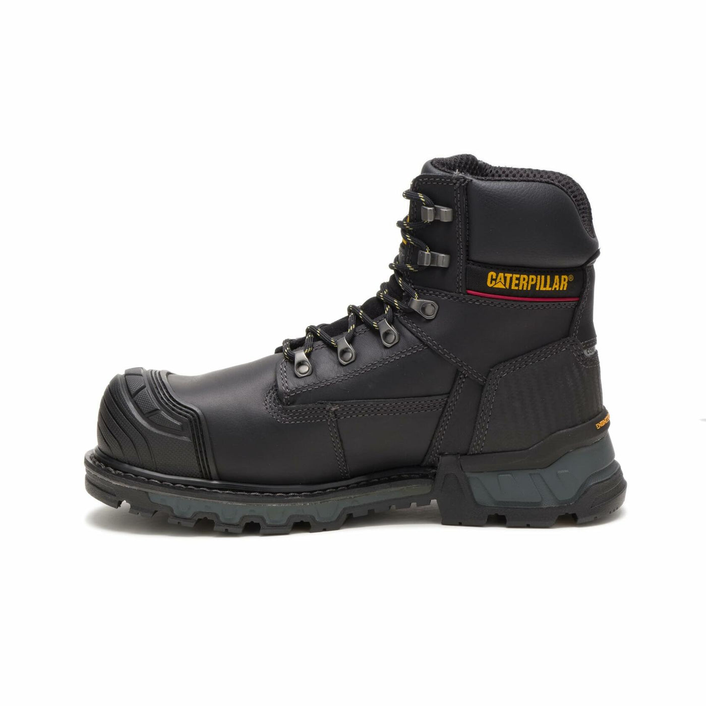 Cat Footwear Men's Excavatorxl 6" Wp Ct Construction Boot, Dark Brown, 7 Wide