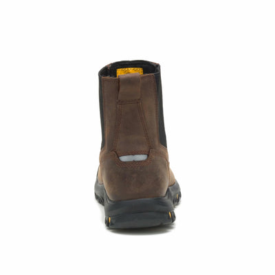 CAT Footwear Men's Wheelbase Construction Boot, Clay, 7.5