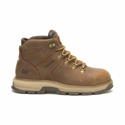 Cat Footwear Men's Exposition Hiker Wp at Construction Boot, Pyramid, 9 Wide