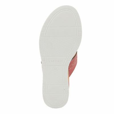Spring Step L'Artiste Women's CALIGAL Hand-Painted Lightweight Platform Wedges Red Multi EU 36 / US 5.5-6