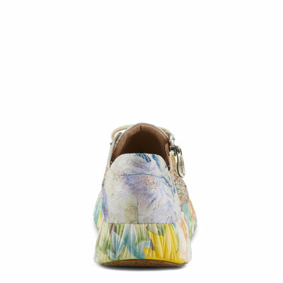 L'Artiste by Spring Step Women's Bloomington Sneaker, Beige Multi, 10.5-11