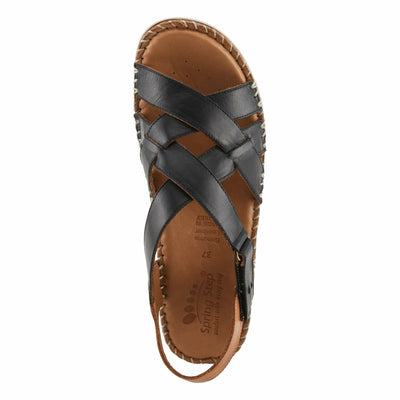 Spring Step Women's Migula Black 8.5 Medium