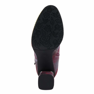 L'Artiste by Spring Step Women's Carre Plum Multi 8 Medium