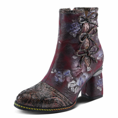 L'Artiste by Spring Step Women's Carre Plum Multi 8 Medium