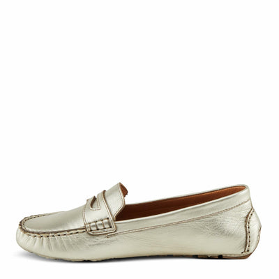 Spring Step Women's Audette Shoes, Silver, 6.5-7