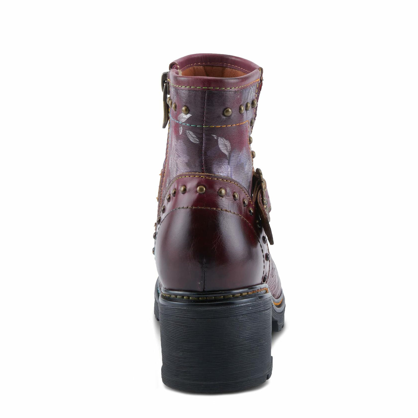 L'Artiste by Spring Step Women's Branchout Fashion Boot, Bordeaux Multi, 10