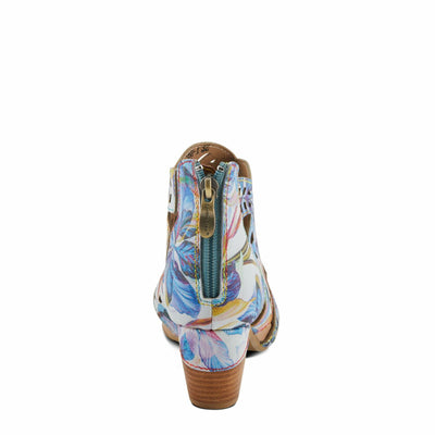 L'Artiste by Spring Step Women's Icon-Fleur Pump, Blue Multi, 11.5-12