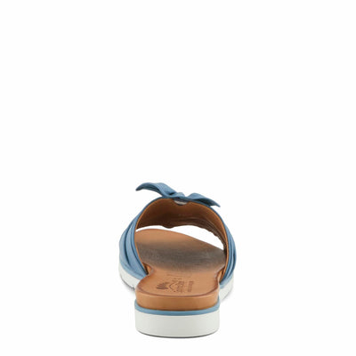 Spring Step Women's Lavona Sandal, Blue, 7.5-8
