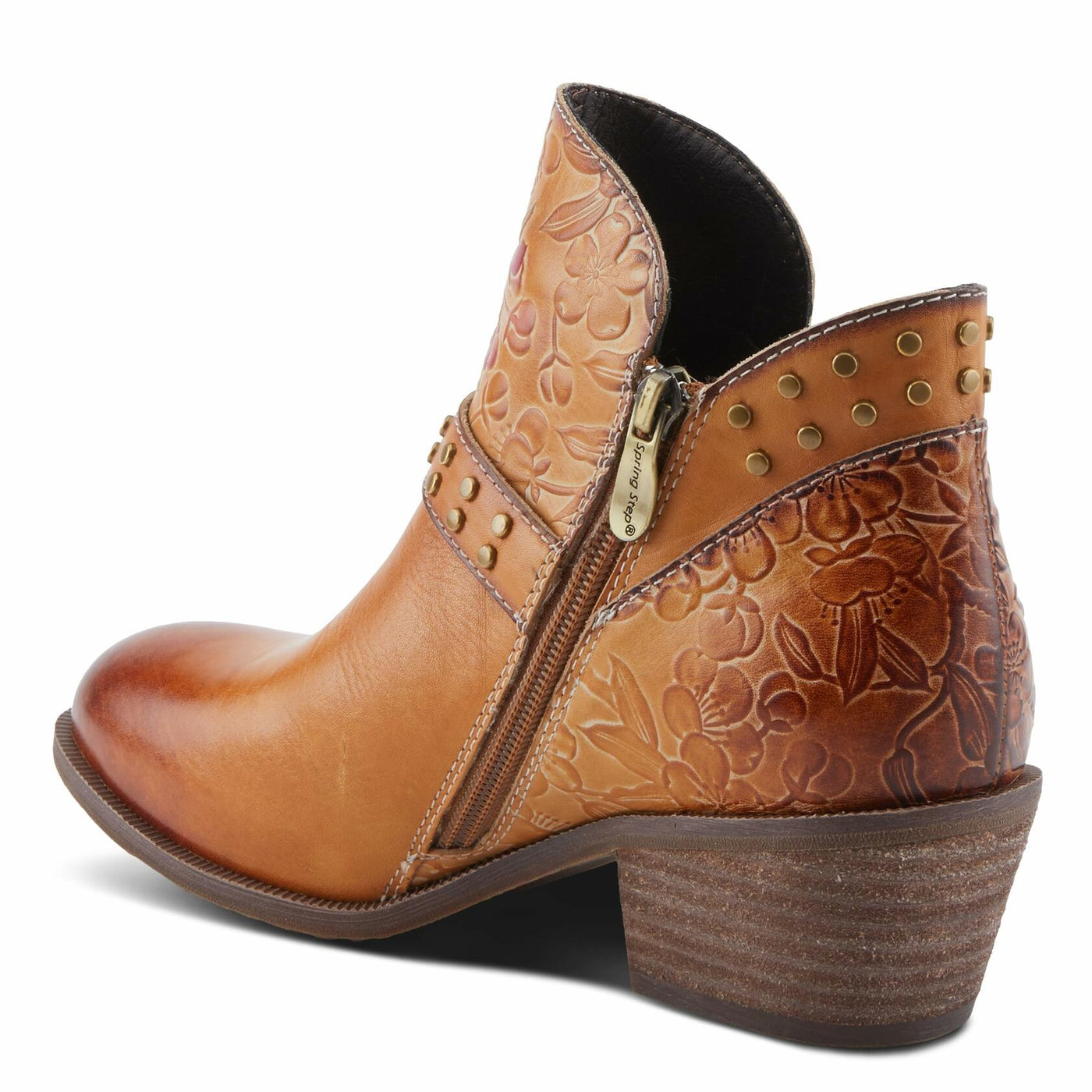 L'Artiste by Spring Step Women's Daintylady Western Boot, Camel Multi, 5