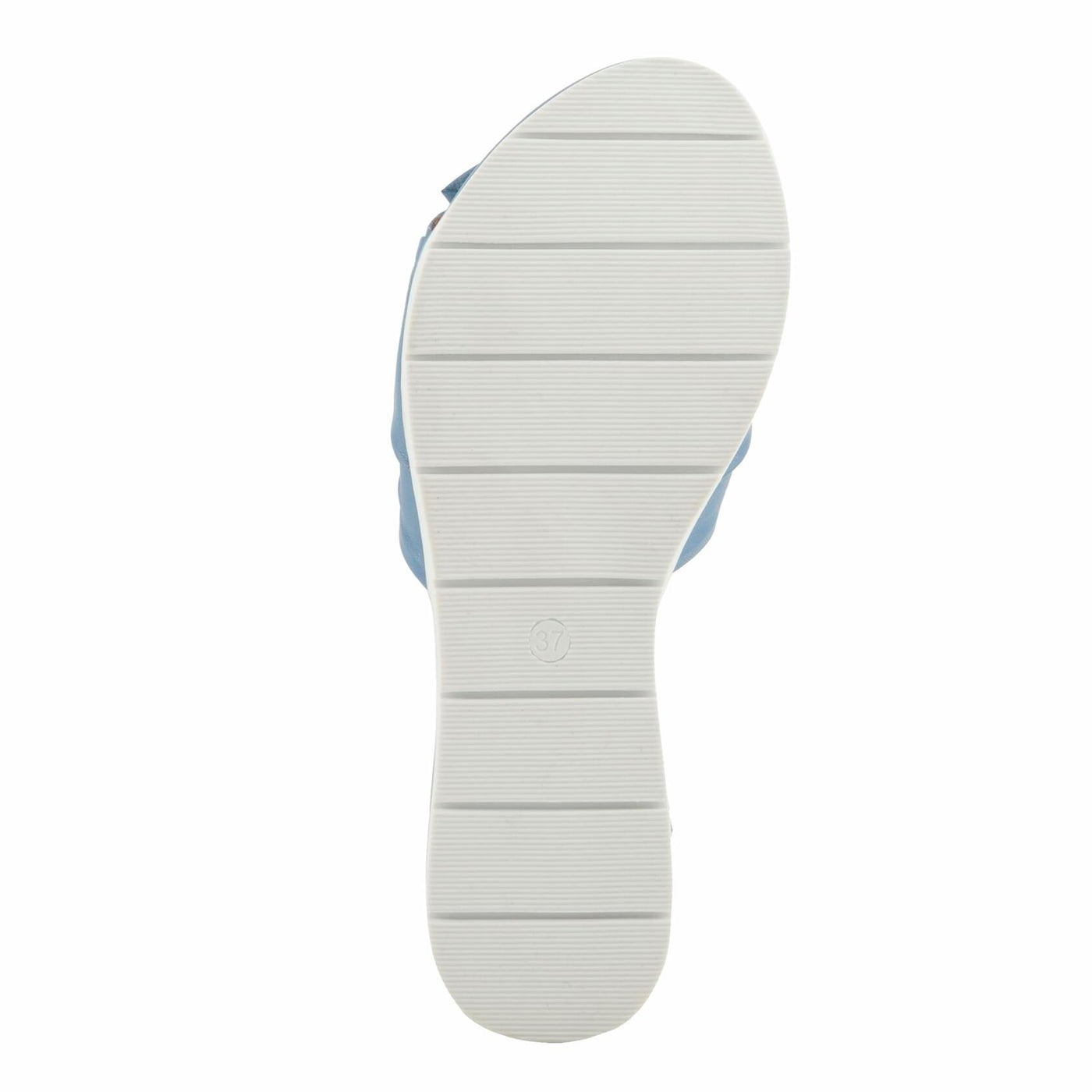 Spring Step Women's Lavona Sandal, Blue, 7.5-8