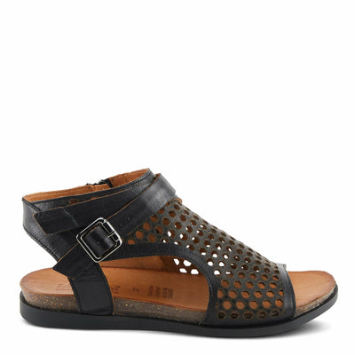Spring Step Women's Covington Sandal, Black, 9