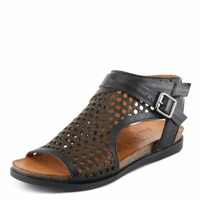Spring Step Women's Covington Sandal, Black, 9