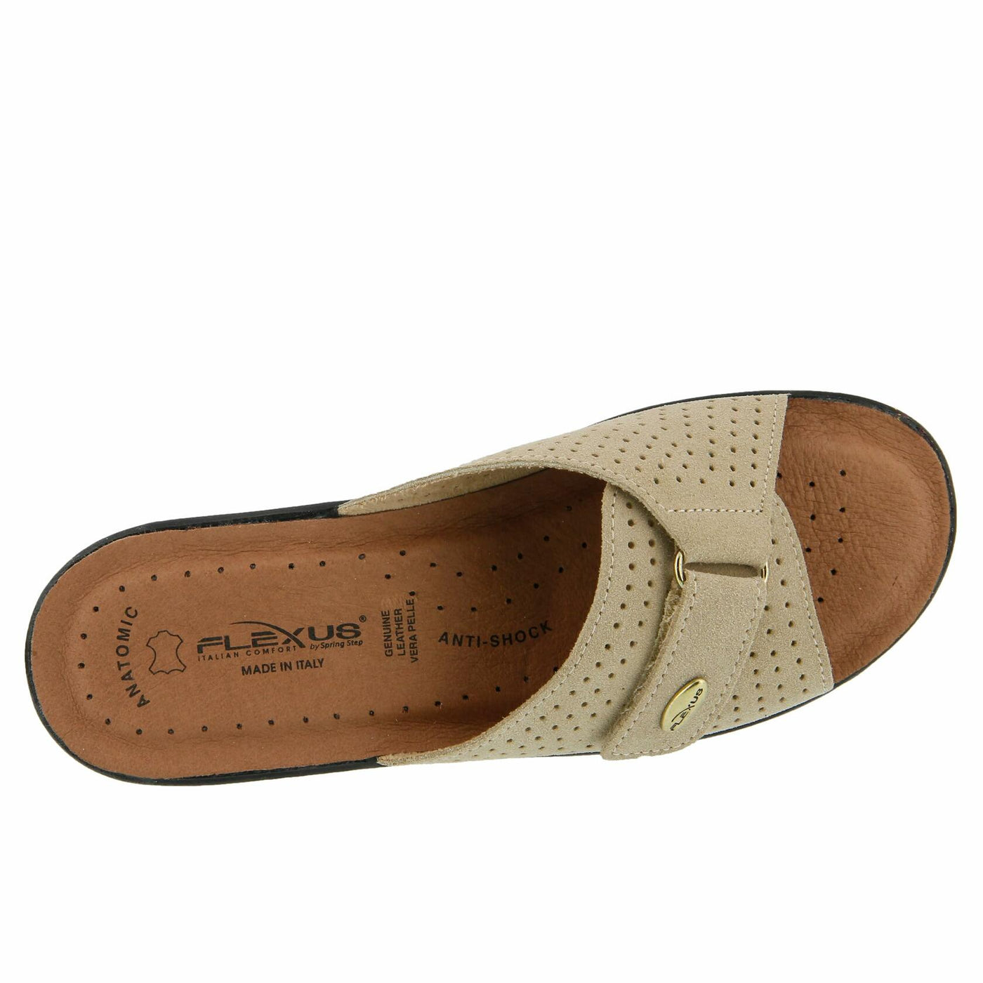 Flexus by Spring Step Women's KEA Slide Sandal, Black, 10.5-11