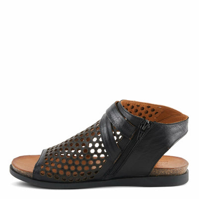 Spring Step Women's Covington Sandal, Black, 9