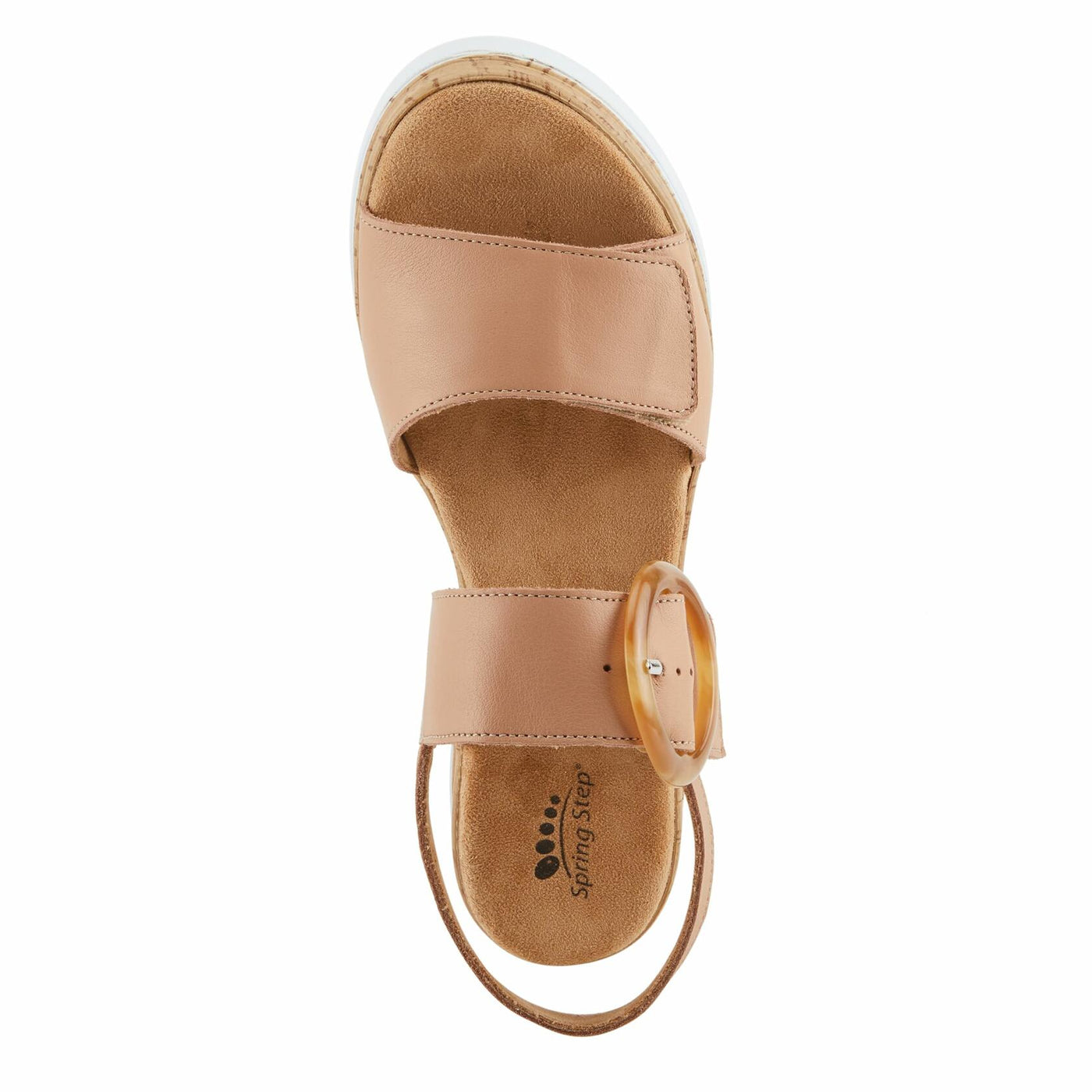 Spring Step Women's Abarah Sandal, Blush, 5.5