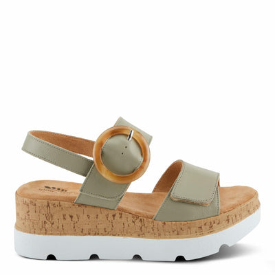 Spring Step Women's Abarah Sandal, Sage Green, 5.5