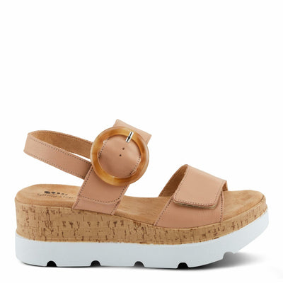 Spring Step Women's Abarah Sandal, Blush, 5.5