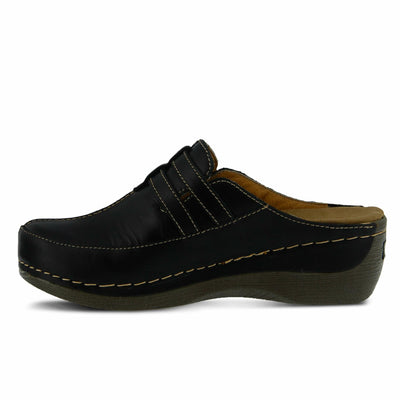 Spring Step Women's Happy Mule, Black, 36 EU/5.5-6 M US
