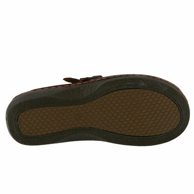 Spring Step Happy Mule Clogs for Women - Ladies Slip-On Clogs with Ajdustable Straps - Comfortable Slip-On Loafers for Women - Bordeaux EU 42 / US 10.5-11