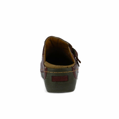 Spring Step Happy Mule Clogs for Women - Ladies Slip-On Clogs with Ajdustable Straps - Comfortable Slip-On Loafers for Women - Bordeaux EU 42 / US 10.5-11