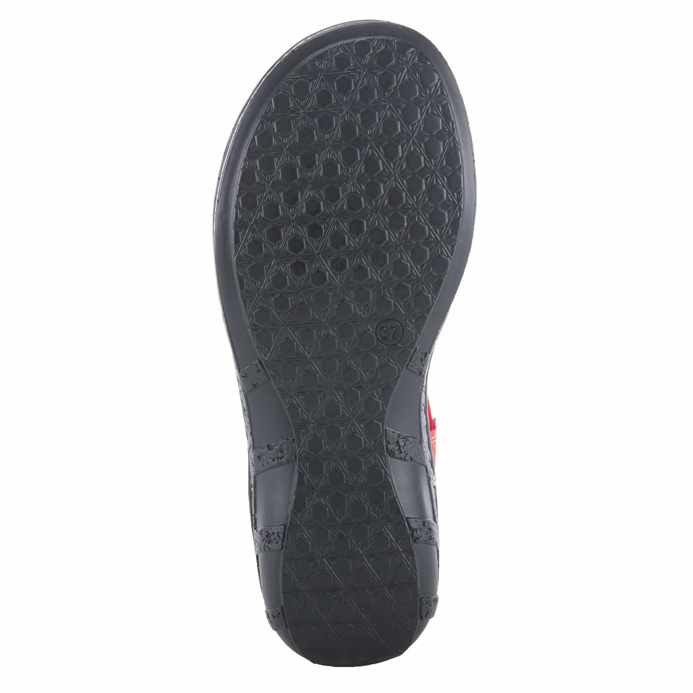 Spring Step KARMEL Sandal, Red, 38 Medium EU 7.5-8 US