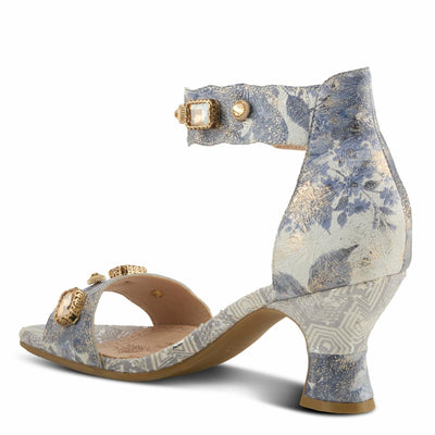 L'Artiste by Spring Step Women's Aquavelva Pump, Slate Multi, 6.5-7