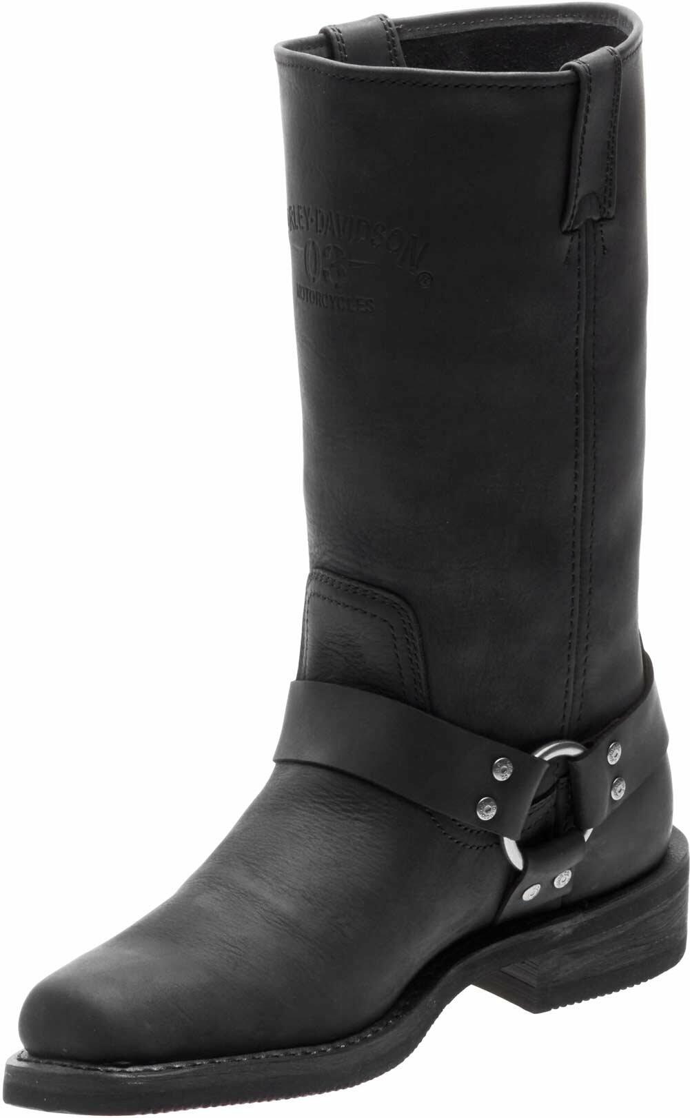 Harley-Davidson Men's Bowden Motorcycle Boot, Black, 8 Medium US