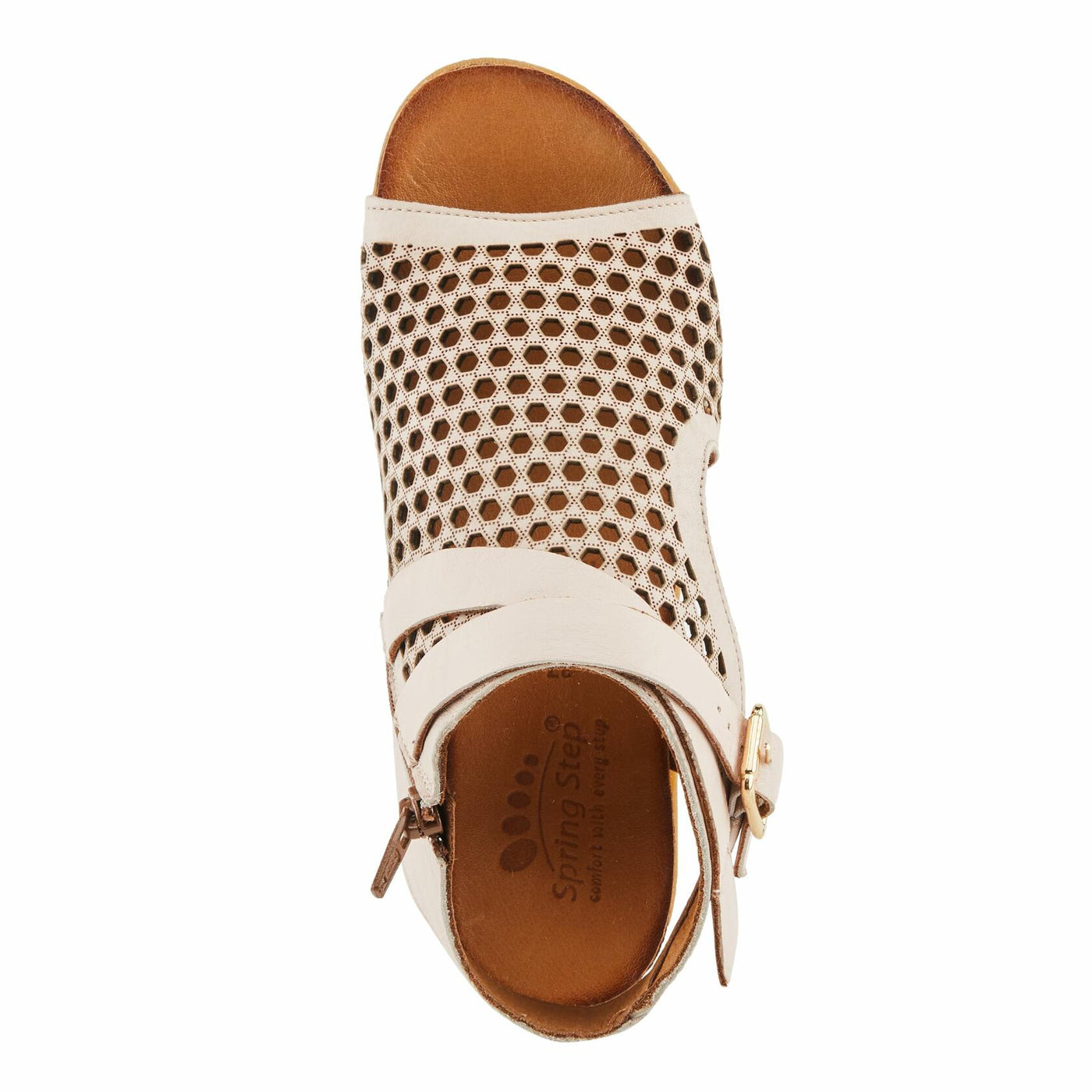 Spring Step Women's Covington Sandal, Blush, 6.5-7