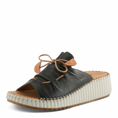 Spring Step Women's Nevelle Sandal, Black, 9