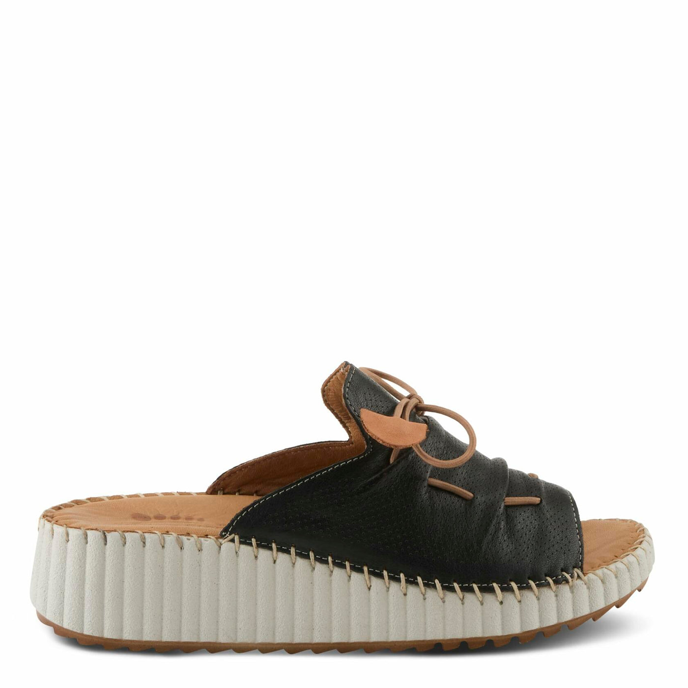 Spring Step Women's Nevelle Sandal, Black, 9