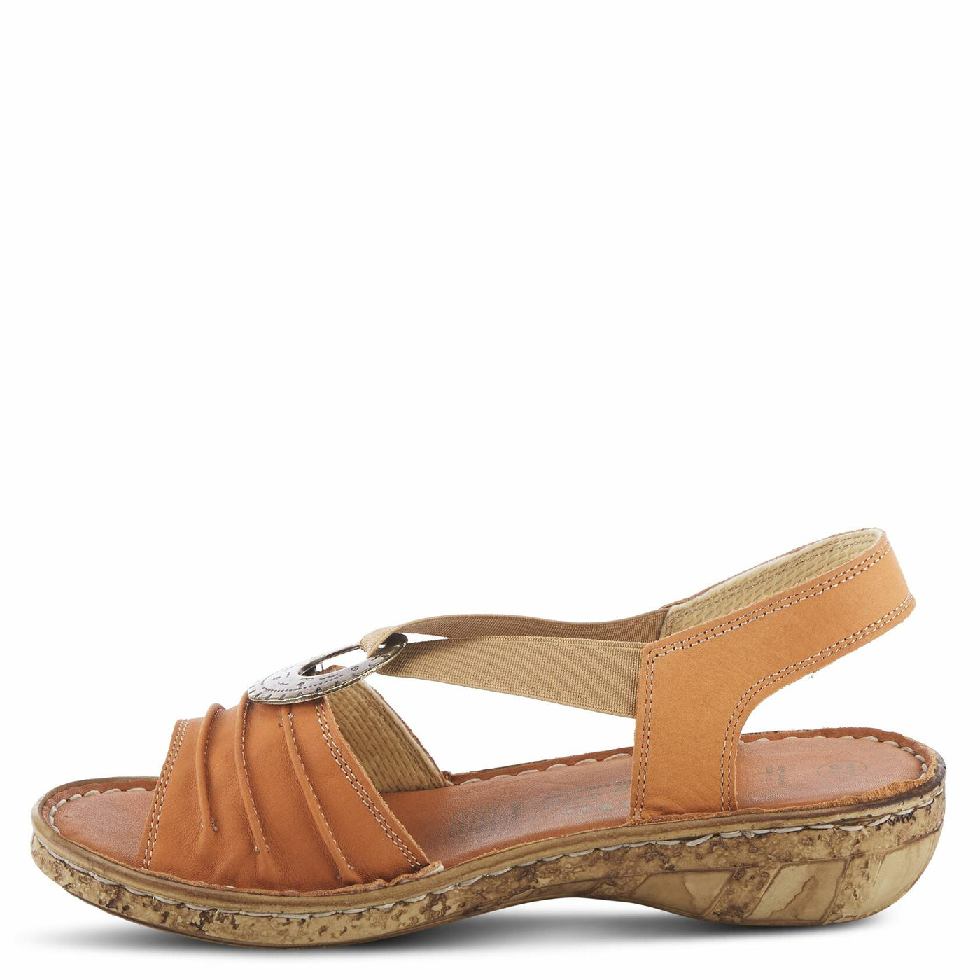 Spring Step KARMEL Sandal, Camel, 42 Medium EU 10.5-11 US
