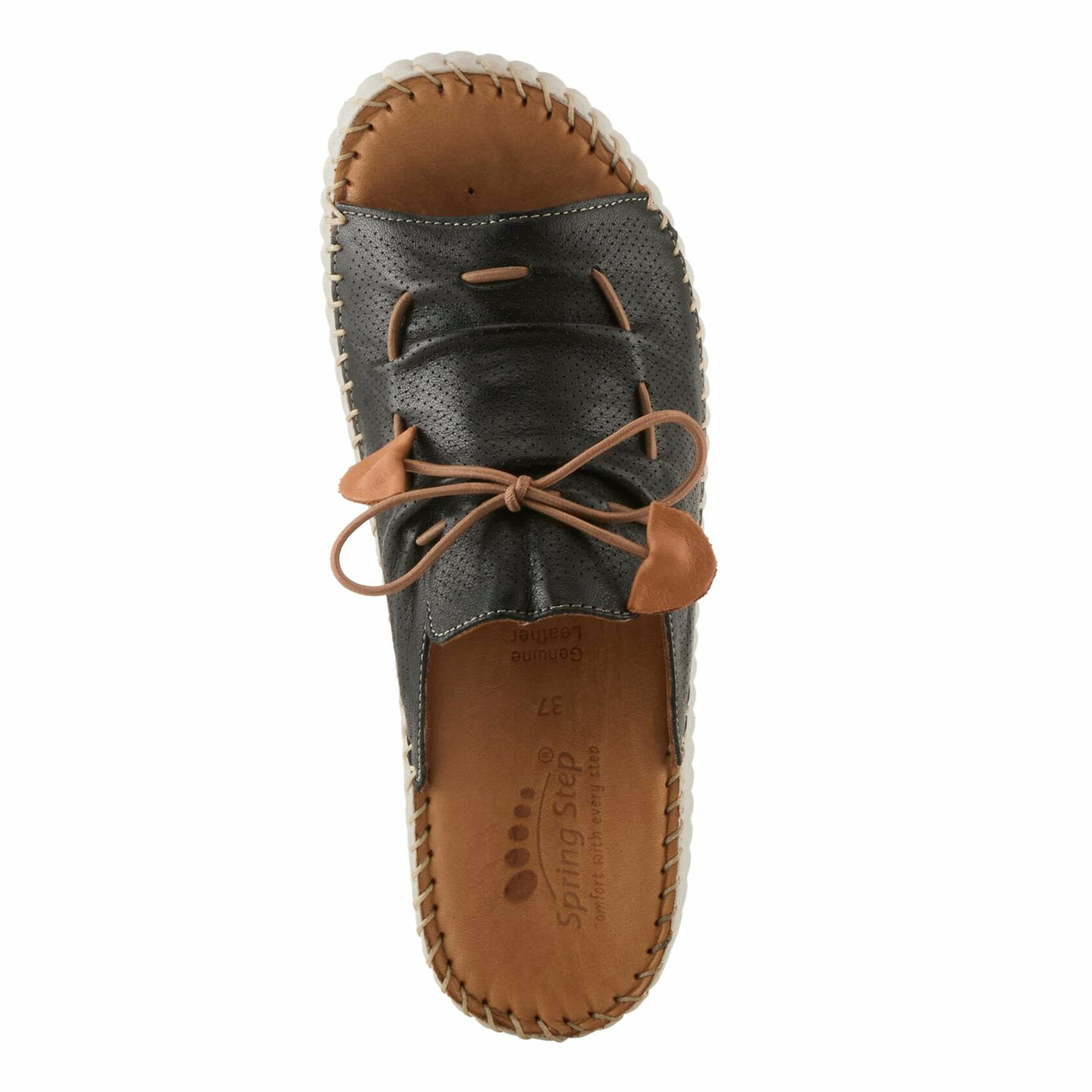 Spring Step Women's Nevelle Sandal, Black, 9