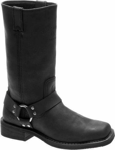 Harley-Davidson Men's Bowden Motorcycle Boot, Black, 8 Medium US