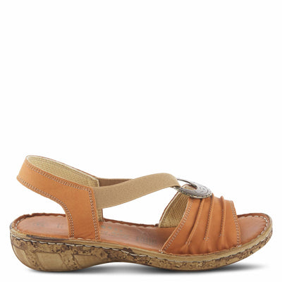 Spring Step KARMEL Sandal, Camel, 42 Medium EU 10.5-11 US