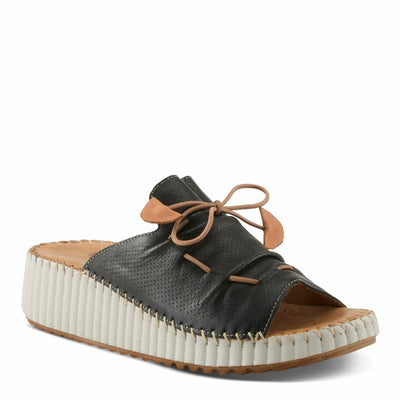 Spring Step Women's Nevelle Sandal, Black, 9