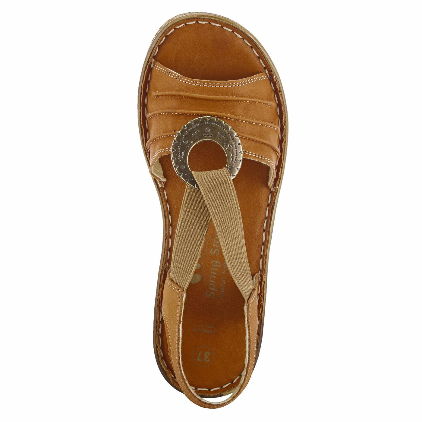 Spring Step KARMEL Sandal, Camel, 42 Medium EU 10.5-11 US
