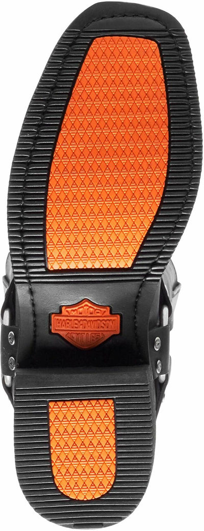 Harley-Davidson Men's Bowden Motorcycle Boot, Black, 8 Medium US