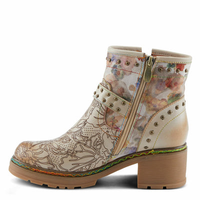L'Artiste by Spring Step Women's Branchout Fashion Boot, Beige Multi, 11