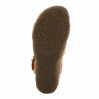 Spring Step L'Artiste Women's ACTIONETTA Artistic Sandals with Multiple Hook and Loop Closures Navy Multi EU 42 / US 10.5-11