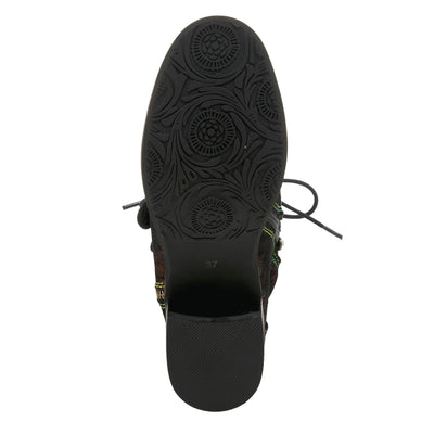 Spring Step L'Artiste Women's Chrissy Bootie Navy Multi EU 41 / US 9.5-10