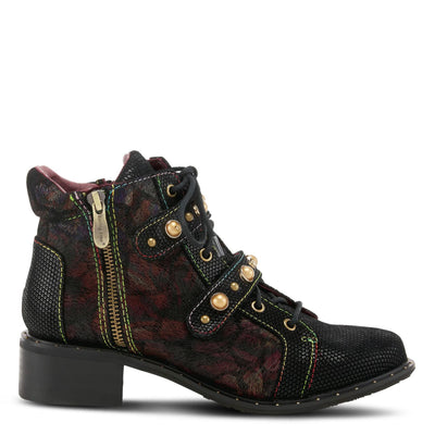 Spring Step L'Artiste Women's Chrissy Bootie Navy Multi EU 41 / US 9.5-10