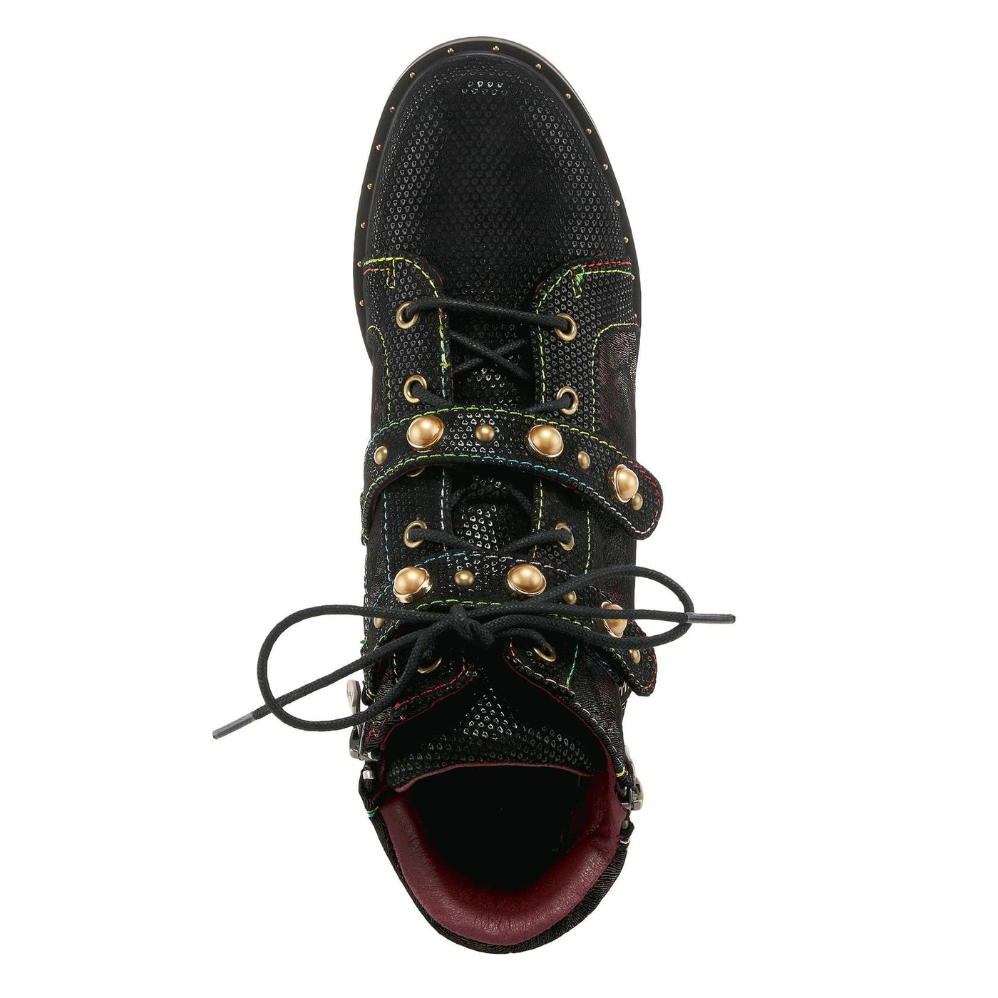 Spring Step L'Artiste Women's Chrissy Bootie Navy Multi EU 41 / US 9.5-10
