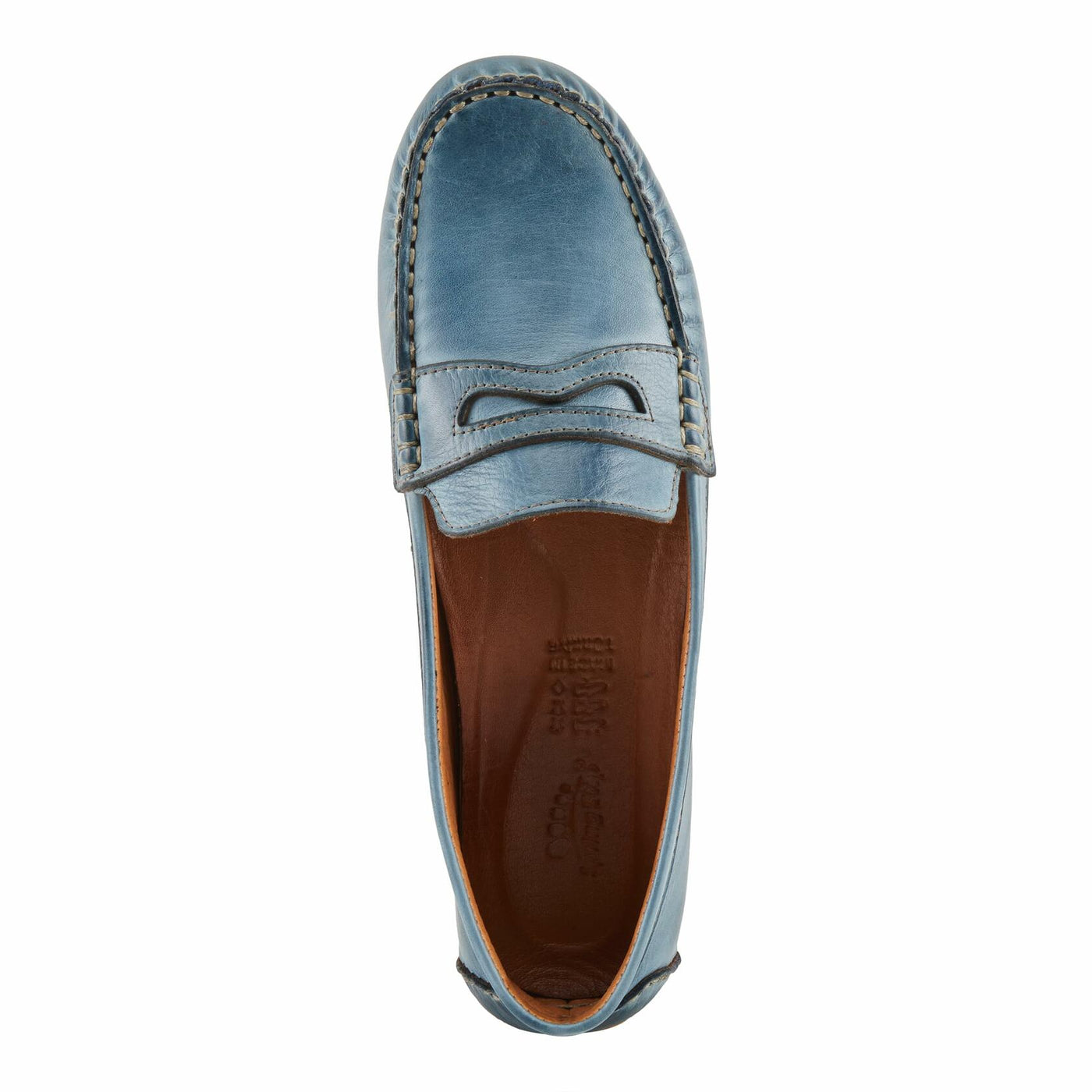 Spring Step Women's Audette Shoes, Blue, 8.5