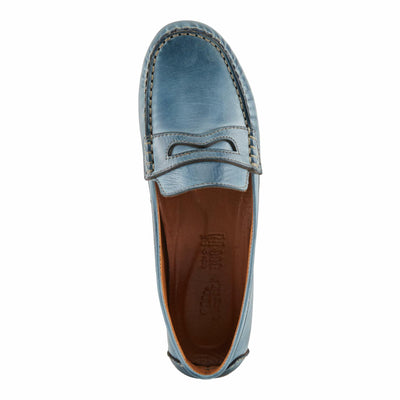 Spring Step Women's Audette Shoes, Blue, 8.5