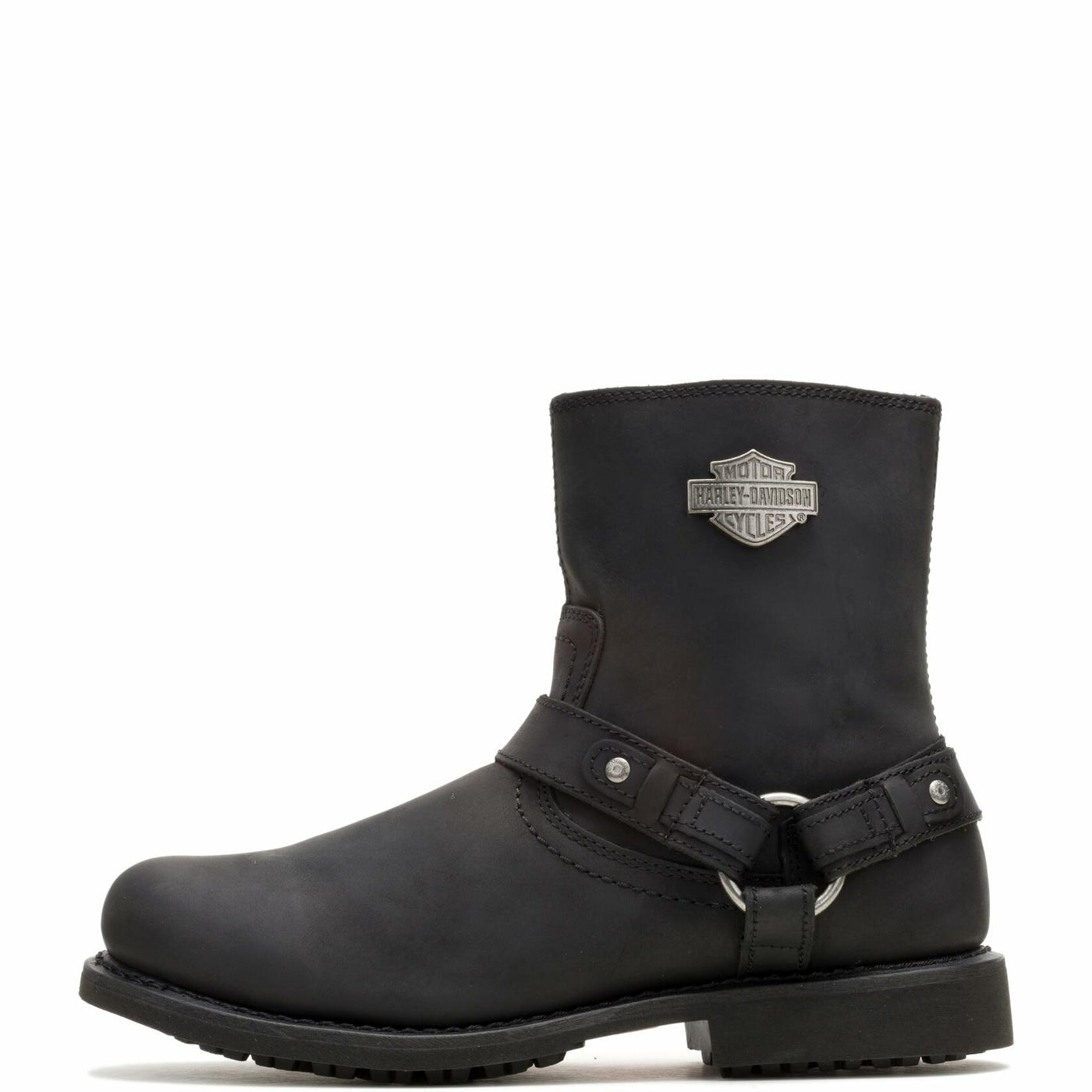 Harley-Davidson mens Scout Leather Motorcycle Harness Casual Boot, Black, 9
