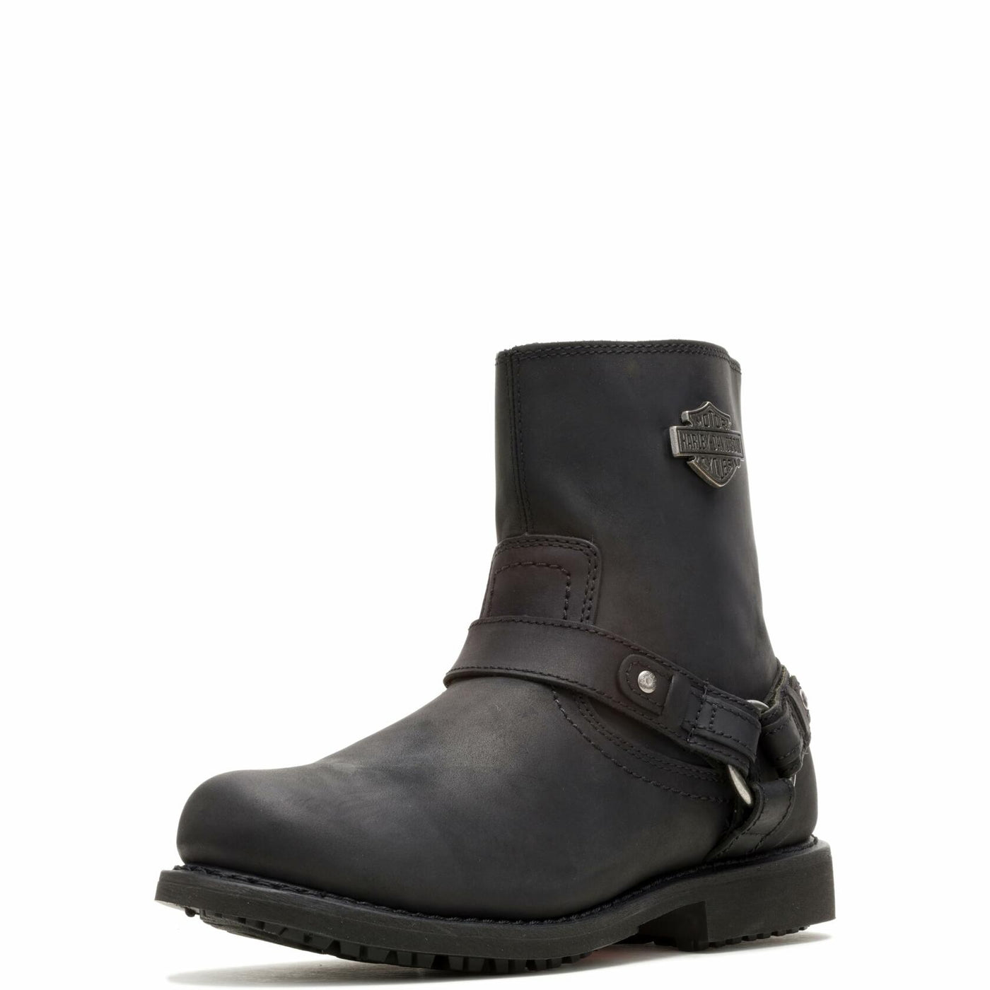 Harley-Davidson mens Scout Leather Motorcycle Harness Casual Boot, Black, 9