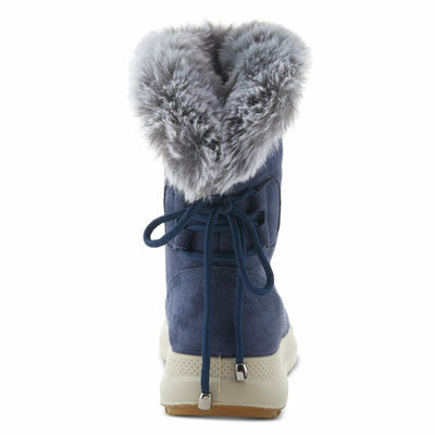 Flexus Women's Snowbird Navy Boots EU 40 / US 9