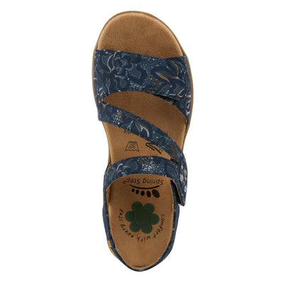 Spring Step Women's Haydennie Slingback Sandal Navy Multi EU 42 / US 10.5-11